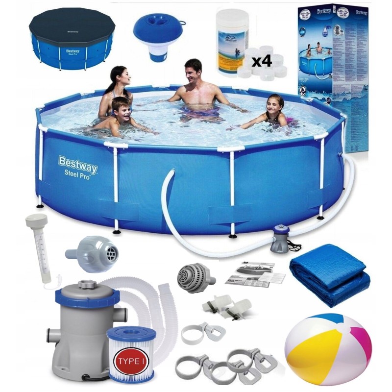 Sodo baseinas 20in1 rėmas bestway 305x76 56679