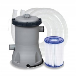 Didelio apvalaus rėmo baseino bestway 366 x 76 cm siurblio filtro modelis 2024 m