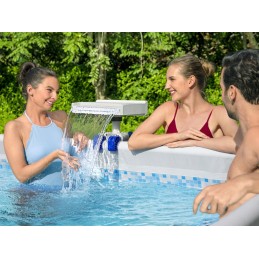 Bestway flowclear krioklys plaukimo baseinui led 58619