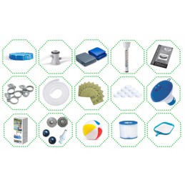 Sodo plieno baseinas 305x76, dangčių komplektas ir kt