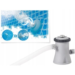 Plieninis sodo baseinas 305x76 su intex pompa