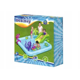 Bestway stačiakampis pripučiamas baseinas 239 x 206 cm