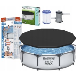 Plieninis sodo baseinas 305 x 76 plieno pro maks