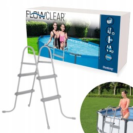 Bestway baseino kopėčios, 84cm baseino kopėčios