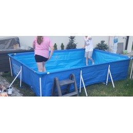 Bestway stačiakampio rėmo baseinas 300 x 201 cm