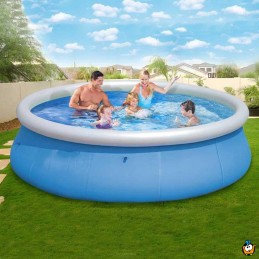 Šeimos išsiplėtimo sodo baseinas 3, 66mx76cm, didelis