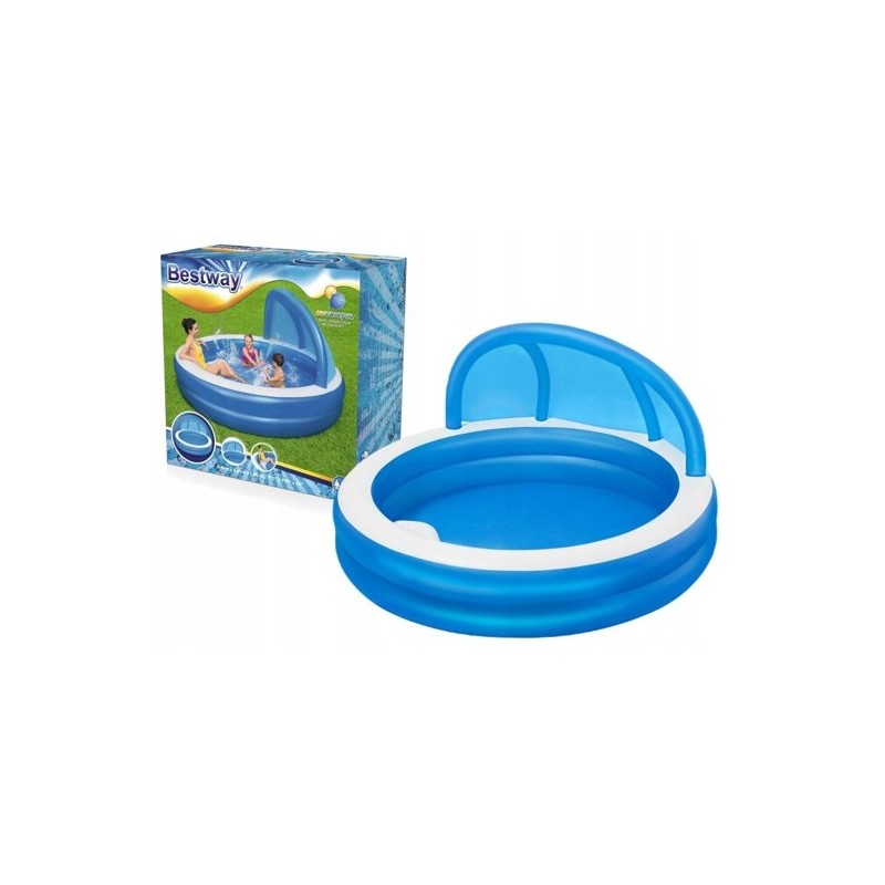 Pripučiamas baseinas 185 x 180 x 53 cm bestway 54337