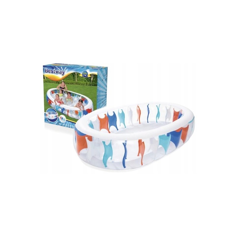 Pripučiamas baseinas 229 x 152 x 51 cm 54066 bestway