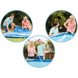 Sodo rėmo baseinas 305x76 komplektas 18in1 xxxl rėmų šeima