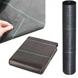 Agrotekstilė sodo kilimėlis agrotekstilė juoda žieminė 100 mx 1,1 m 70 g