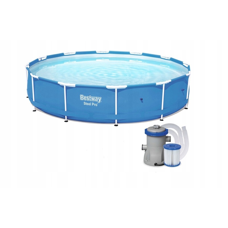 Bestway plieno pro 3 rėmo baseino 66 m siurblys