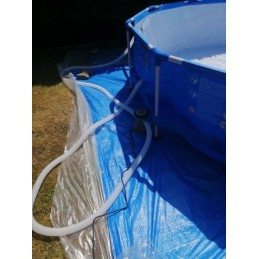 Bestway plieno pro 3 rėmo baseino 66 m siurblys