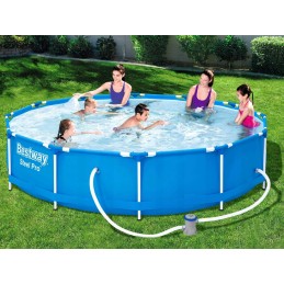 Karkasinis baseinas su pompa 366x76cm bestway