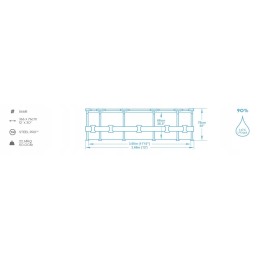 Karkasinis baseinas su pompa 366x76cm bestway