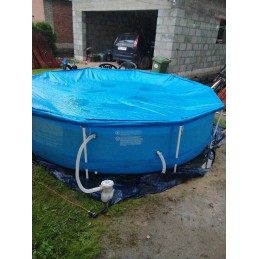 Didelio rėmo sodo baseinas 366x76cm rinkinys 17in1 freebies modelis 2024