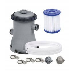 Bestway 57274 baseino išplėtimas apvalus 366x76cm siurblio dangtis tentas chloras