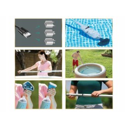 Belaidis elektrinis baseino grindų dulkių siurblys