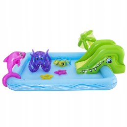 Vaikų vandens žaidimų aikštelė pripučiamas baseinas fontanas čiuožyklos žaislai