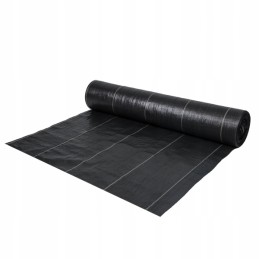Žemės ūkio audinys mulčiavimas nuo piktžolių juodas 0 6m x100m 135 g m2