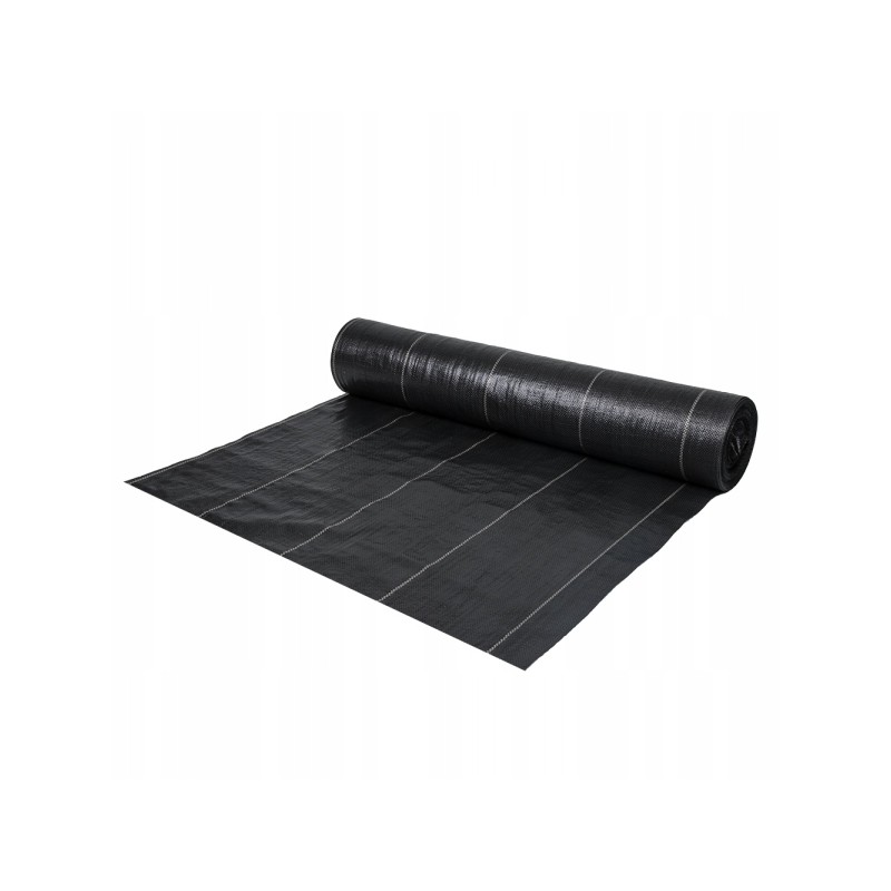Žemės ūkio audinys mulčiavimas nuo piktžolių juodas 0 6m x100m 135 g m2