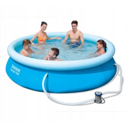 Pripučiamas sodo baseinas su filtru, apvalus pompa, bestway, 305 x 76