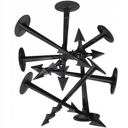 Sustiprinti tvirti kaiščiai agrotekstilei, agrotekstilei, geotekstilei ir brezentui tvirtinti, 200 vnt.