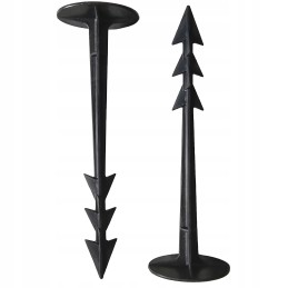 Sustiprinti tvirti kaiščiai agrotekstilei, agrotekstilei, geotekstilei ir brezentui tvirtinti, 200 vnt.