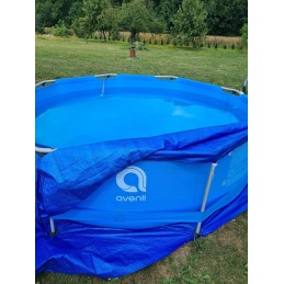 Apvalaus rėmo baseino priedai 19 viename siurblio filtras 305x76 cm