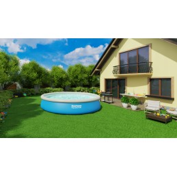 Išsiplečiantis sodo baseinas 457x84 bestway siurblys 9in1