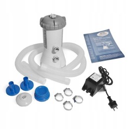 Išsiplečiantis sodo baseinas su siurbliu 457x84 intex