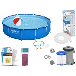 Bestway karkasinis sodo baseinas 305x76 56679 11in1