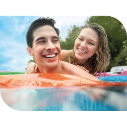 Plieninis sodo baseinas 244x76 su intex 28292 siurbliu