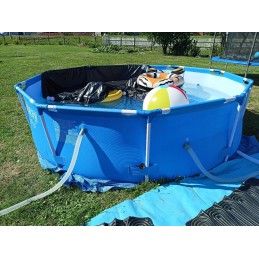 Bestway sodo rėmo baseinas 305x76cm siurblys