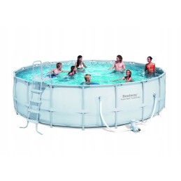 Plieninio karkaso baseino tento danga 549cm