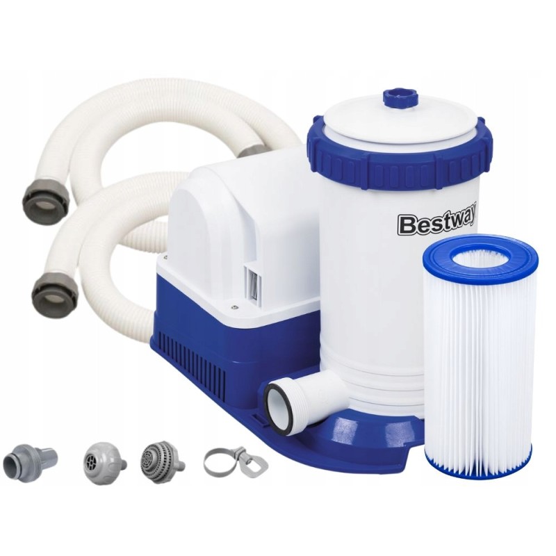 Baseino kasetinis kasetinis siurblys, baseino filtras 9463 lh bestway 58391 modelis 2024