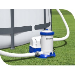 Baseino kasetinis kasetinis siurblys, baseino filtras 9463 lh bestway 58391 modelis 2024