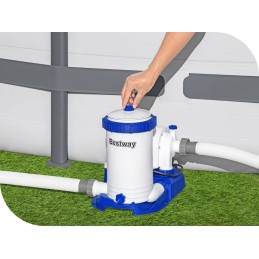 Baseino kasetinis kasetinis siurblys, baseino filtras 9463 lh bestway 58391 modelis 2024