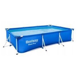 Sodo baseinas ant Bestway 3x2m rėmo su intex kamuoliuku