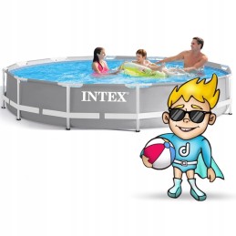 Plieninis sodo baseinas 366 x 76 cm intex 26710