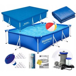 Karkasinis baseinas 300 x 201 x 66 cm bestway 56411