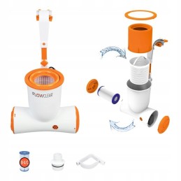 Promo baseino siurblys su skimerio filtru 58469 bestway