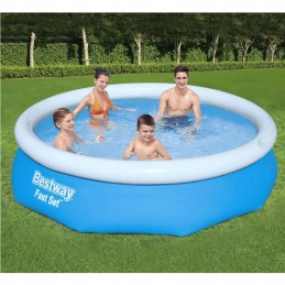 Bestway išsiplečiantis sodo baseinas, apvalus, flirtuojantis siurblys, 305x76cm 57270