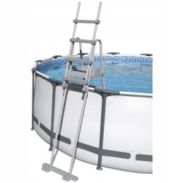 Dvipusės baseino kopėčios, 132 cm