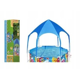 Sportinis karkasinis baseinas su stogeliu 183x51 cm