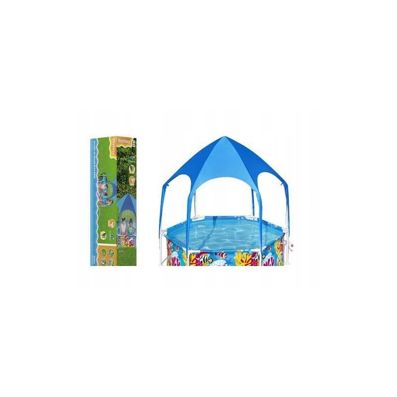 Sportinis karkasinis baseinas su stogeliu 183x51 cm