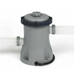 Karkasinis baseinas 366x76 56681, padengtas bestway siurbliu