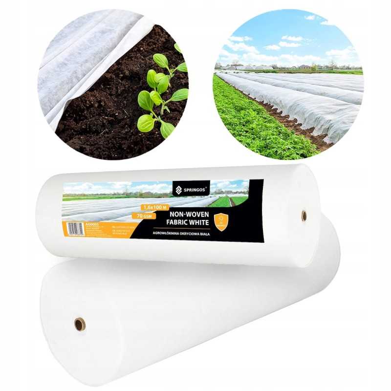 Žiemą dengianti agrotekstilė 70g/m2 ritinys