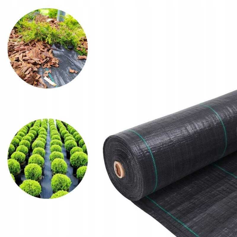 Agrotekstilė 1m, tvirta, juoda, nuo piktžolių