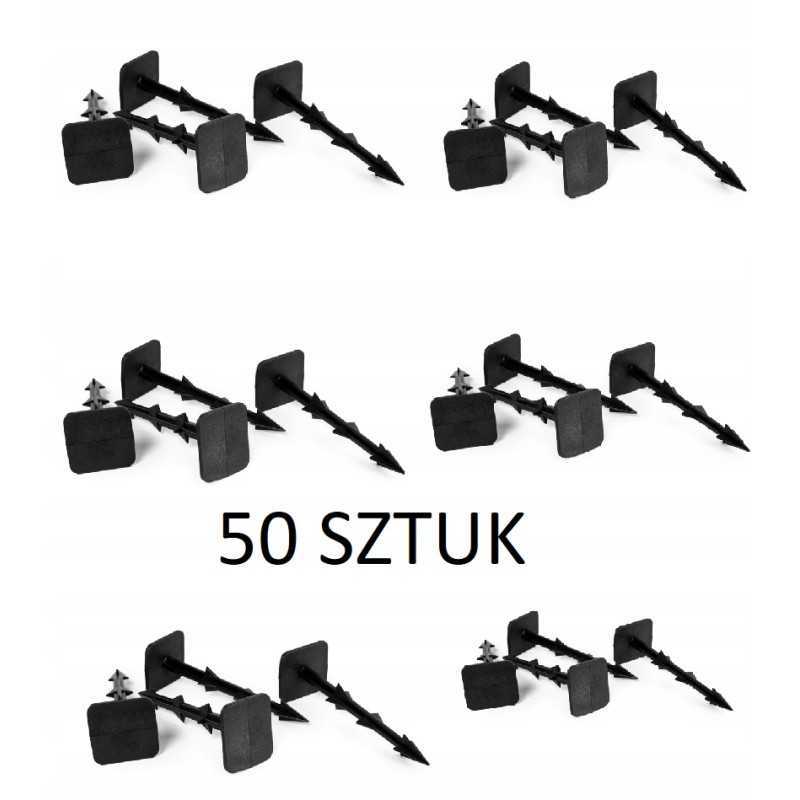 Smeigtukai, medžiaginiai smeigtukai, agrotekstilė, agrotekstilė, 50 vnt, 12cm eglutė