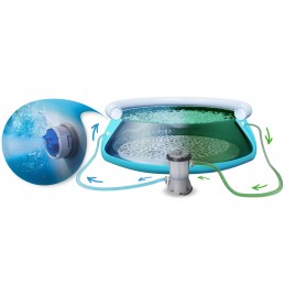 Garden expansion pool, durable, solid, large